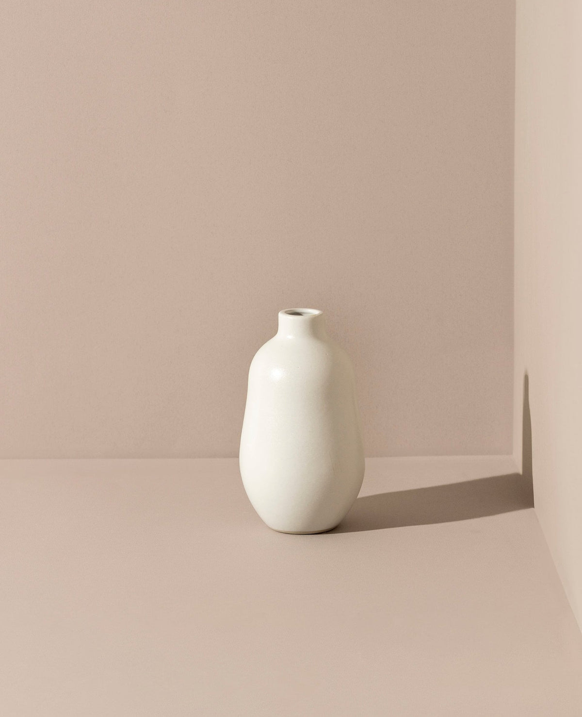 Sculpted ceramic vase
